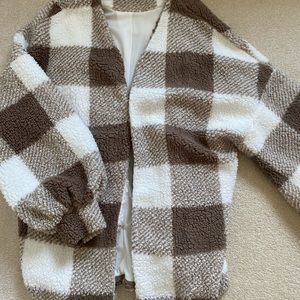 SHEIN Sherpa cardigan